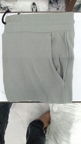 Men's Caudray Fabric Stylish Pants (Grey, Pack of 1)